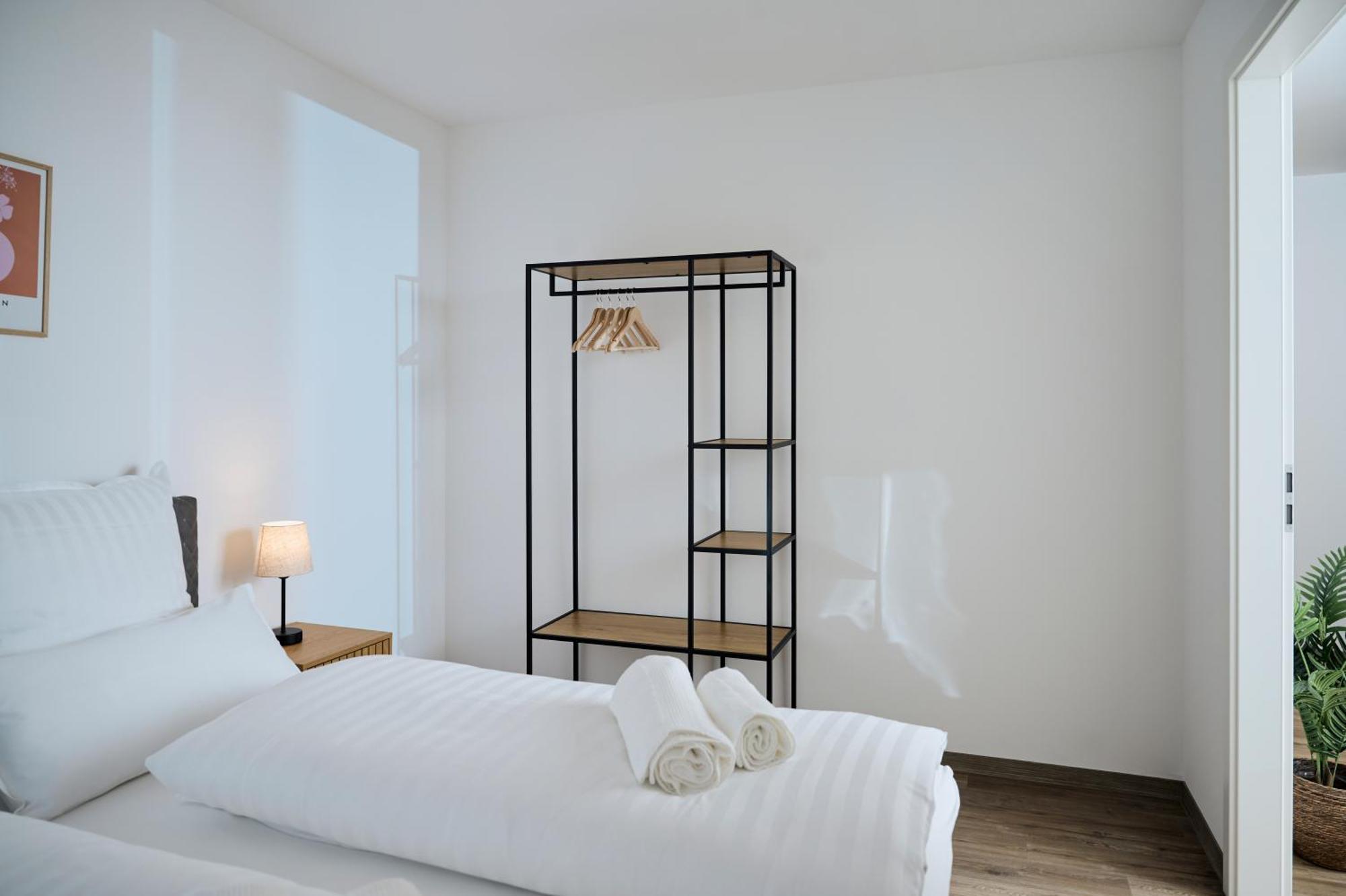 Moderne Apartments Mit Highspeed-Wlan Und Gratis-Tiefgarage Ihr Perfekter Rueckzugsort Nahe Dem Zentrum Und Der Therme I Barrierearm Bad Kissingen Exterior photo