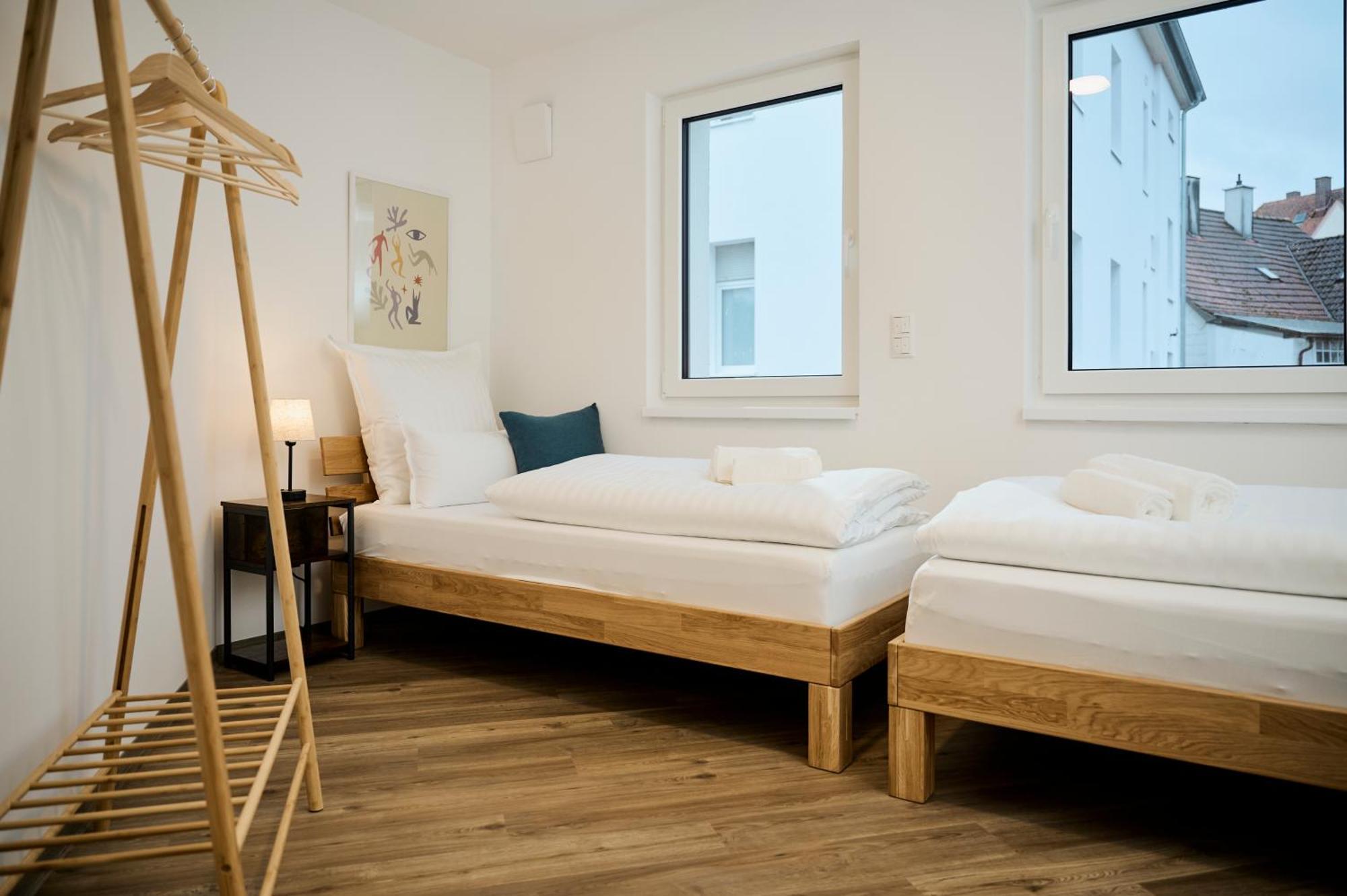 Moderne Apartments Mit Highspeed-Wlan Und Gratis-Tiefgarage Ihr Perfekter Rueckzugsort Nahe Dem Zentrum Und Der Therme I Barrierearm Bad Kissingen Exterior photo