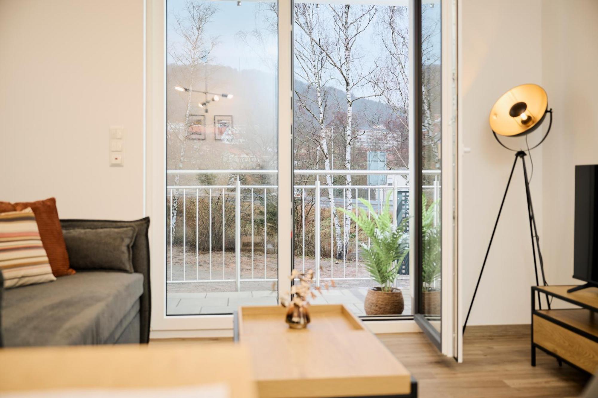 Moderne Apartments Mit Highspeed-Wlan Und Gratis-Tiefgarage Ihr Perfekter Rueckzugsort Nahe Dem Zentrum Und Der Therme I Barrierearm Bad Kissingen Exterior photo